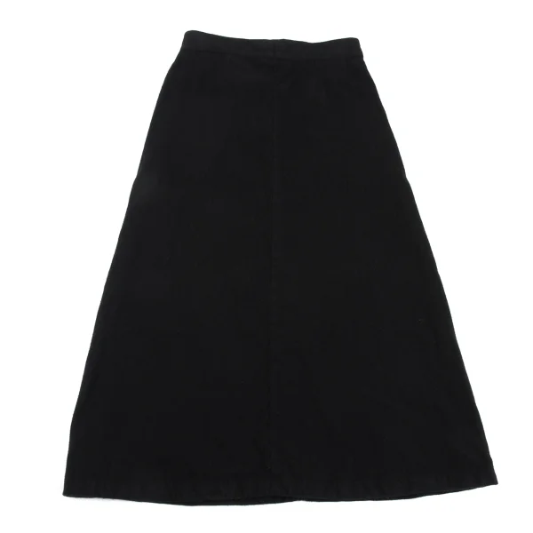 COMME des GARCONS Fulling Wool Long Skirt K-162548_011