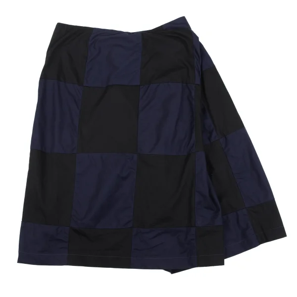 tricot COMME des GARCONS Checker Switching Skirt K-162549_002
