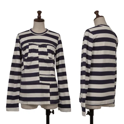 COMME des GARCONS Stripe Switching Design Top