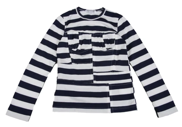COMME des GARCONS Stripe Switching Design Top K-162551_002