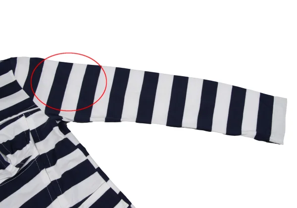 COMME des GARCONS Stripe Switching Design Top K-162551_006