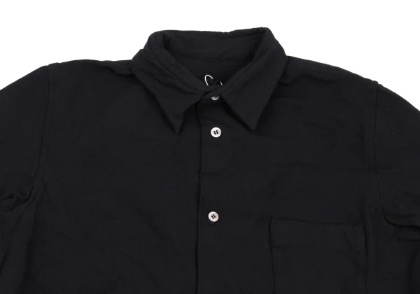 robe de chambre COMME des GARCONS Dyed Round Hem Poly Fulling Shirt K-162553_003