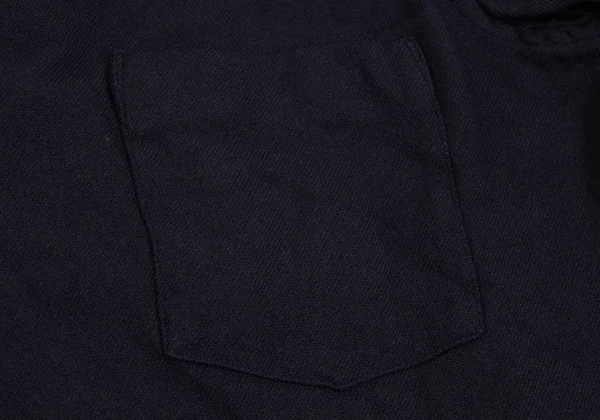 robe de chambre COMME des GARCONS Dyed Round Hem Poly Fulling Shirt K-162553_006