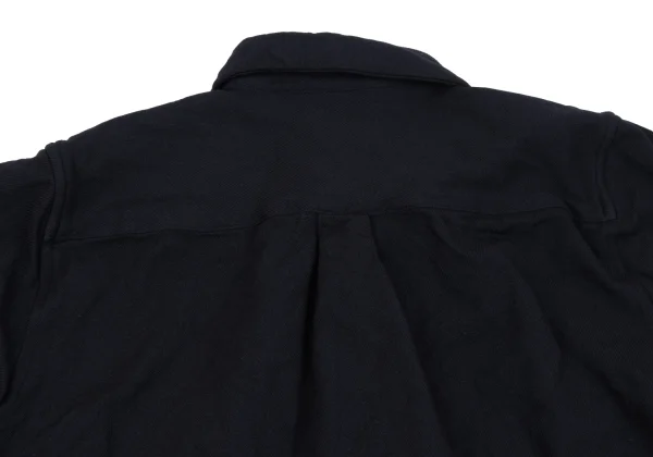 robe de chambre COMME des GARCONS Dyed Round Hem Poly Fulling Shirt K-162553_013