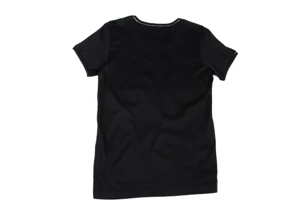 Burberrys' Openwork knit trim T-shirt K-162558_009