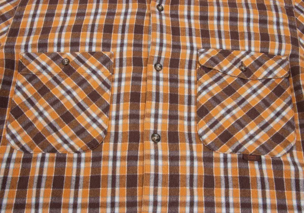 PAPAS&SONS Cotton Check Flannel Shirt K-162559_006
