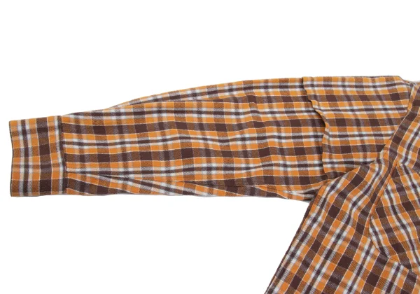 PAPAS&SONS Cotton Check Flannel Shirt K-162559_008