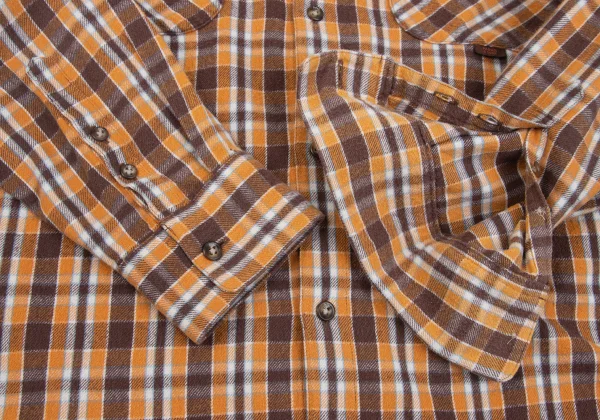 PAPAS&SONS Cotton Check Flannel Shirt K-162559_010