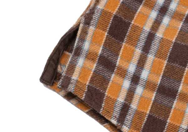 PAPAS&SONS Cotton Check Flannel Shirt K-162559_012