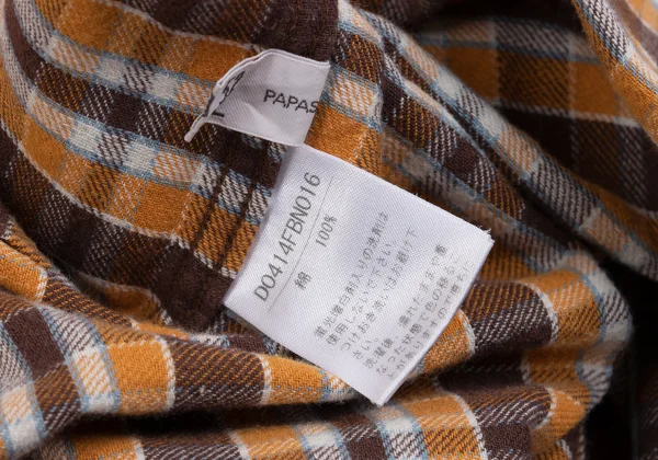 PAPAS&SONS Cotton Check Flannel Shirt K-162559_017
