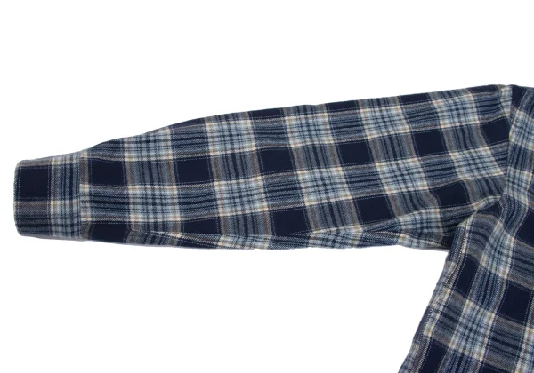 Mademoiselle NON NON Check Flannel Shirt K-162561_007