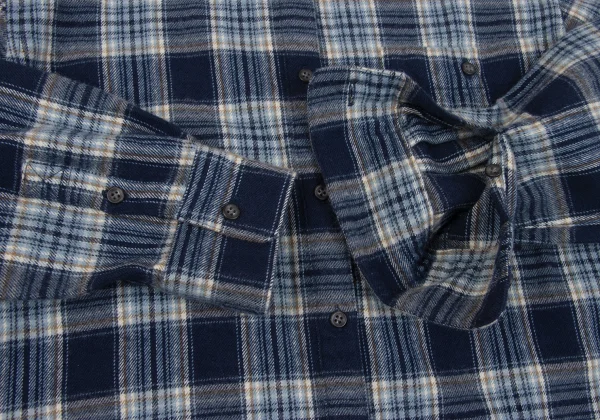 Mademoiselle NON NON Check Flannel Shirt K-162561_008