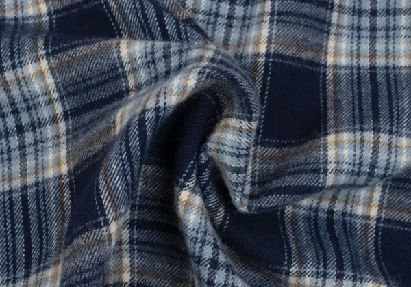Mademoiselle NON NON Check Flannel Shirt K-162561_012