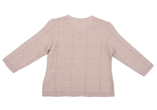 pierre cardin Lame Stripe 3/4 Sleeves Knit Top K-162563_008