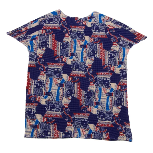 ISSEY MIYAKE PLEATS(T.) King Printed Stretch Pleats T Shirt K-162564_010
