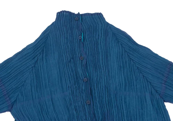 ISSEY MIYAKE FETE Reversible Pleats Blouse K-162570_004