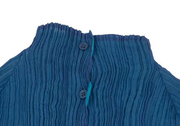 ISSEY MIYAKE FETE Reversible Pleats Blouse K-162570_005