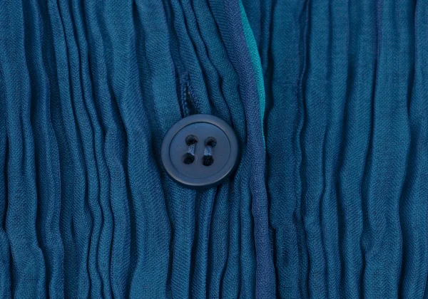 ISSEY MIYAKE FETE Reversible Pleats Blouse K-162570_006
