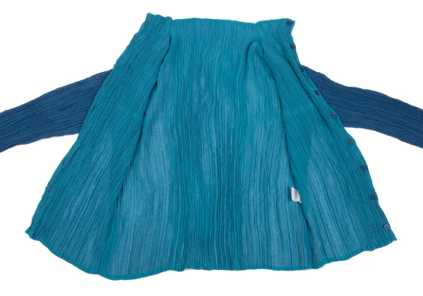 ISSEY MIYAKE FETE Reversible Pleats Blouse K-162570_013