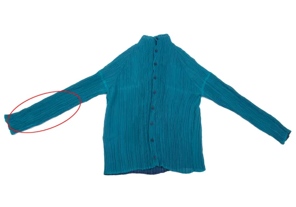 ISSEY MIYAKE FETE Reversible Pleats Blouse K-162570_014