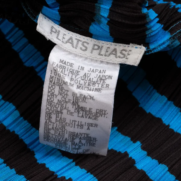 PLEATS PLEASE Stripe Printed T Shirt K-162571_011
