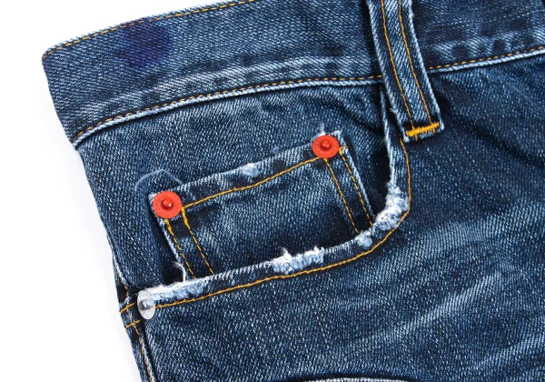 sunao kuwahara Western Yoke Crashed Jeans K-162575_004