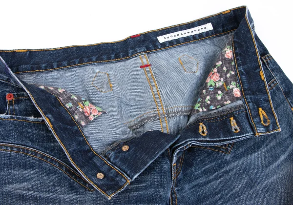 sunao kuwahara Western Yoke Crashed Jeans K-162575_007