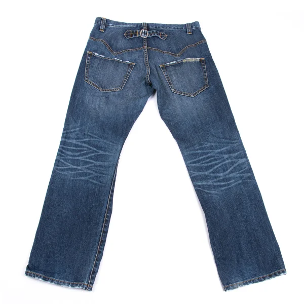 sunao kuwahara Western Yoke Crashed Jeans K-162575_013