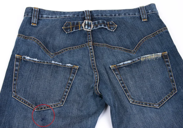 sunao kuwahara Western Yoke Crashed Jeans K-162575_014
