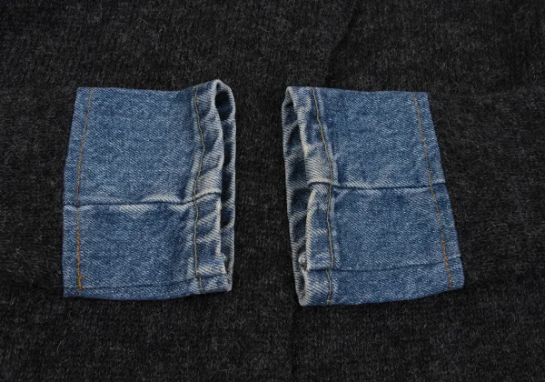 A/T Denim Switching Knit Cardigan K-162580_007