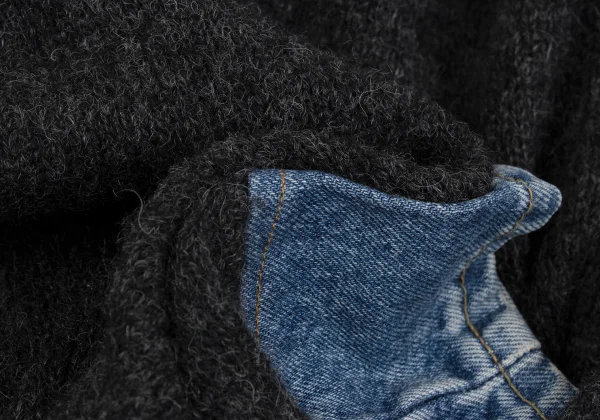 A/T Denim Switching Knit Cardigan K-162580_013
