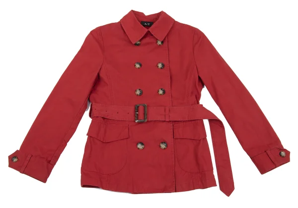 A/T Cotton Short Trench Jacket K-162581_002