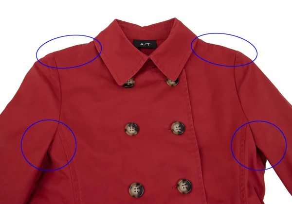 A/T Cotton Short Trench Jacket K-162581_003