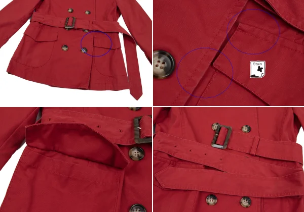 A/T Cotton Short Trench Jacket K-162581_012