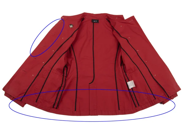 A/T Cotton Short Trench Jacket K-162581_014