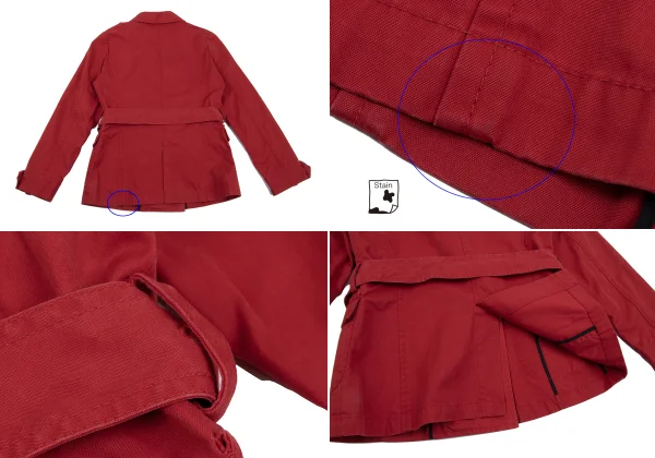 A/T Cotton Short Trench Jacket K-162581_017