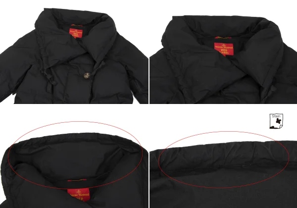 Vivienne Westwood Red Label Volume Neck Down Jacket K-162583_003