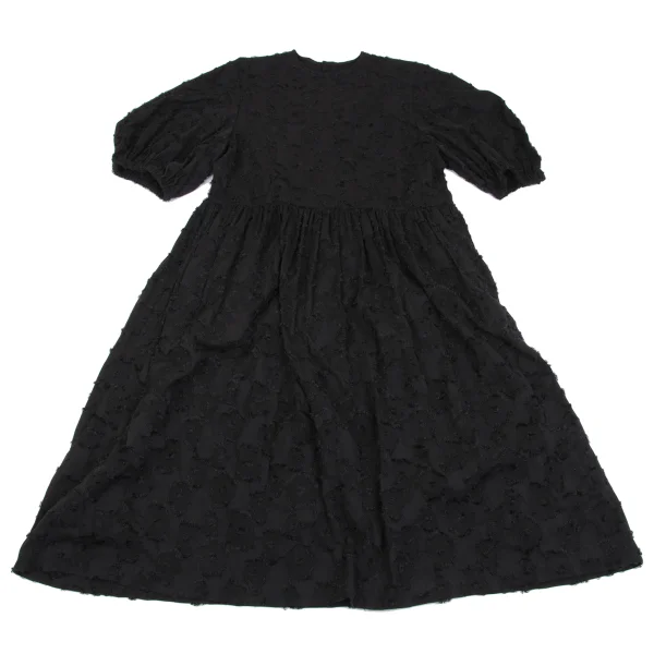 tao Fringe Jacquard Back Open Dress K-162585_002