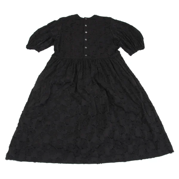 tao Fringe Jacquard Back Open Dress K-162585_010