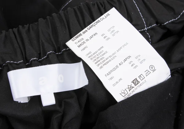 tao White Stitched Dropped Crotch Overalls K-162586_012
