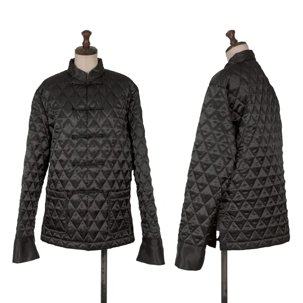 tao Quilting Padded Patch Pocket Chinese button jacket Black M K-162587_001