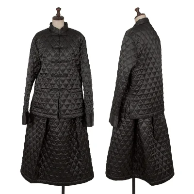 tao Padded Quilting Patch Pocket Jacket & Skirt