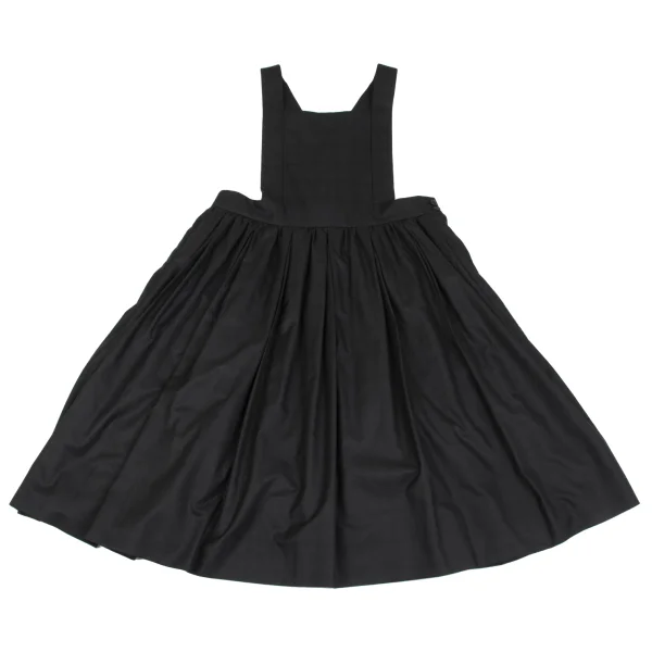 BLACK COMME des GARCONS Shadow Check Apron Dress K-162590_002