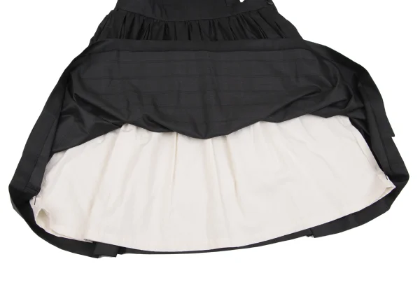BLACK COMME des GARCONS Shadow Check Apron Dress K-162590_009