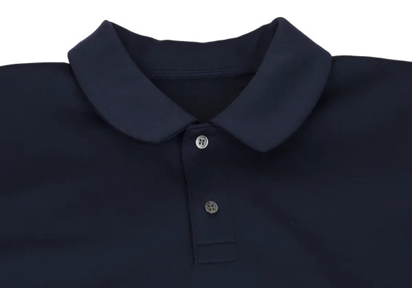 COMME des GARCONS GIRL Poly Round Collar Pleated Polo Shirt Dress K-162591_004