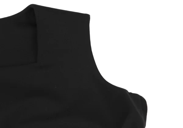 COMME des GARCONS GIRL Square Neck Pleats Belted Sleeveless Dress K-162592_005