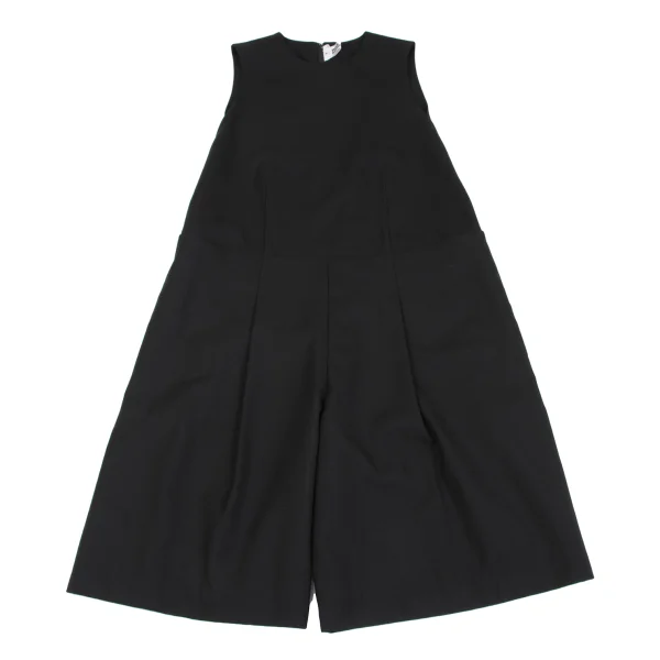 noir kei ninomiya Wool Gabardine Wide Overalls K-162593_002