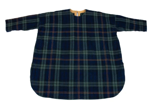 45rpm 45R Cotton Check Round Hem Tunic K-162594_002