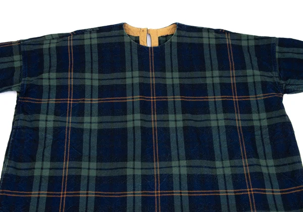 45rpm 45R Cotton Check Round Hem Tunic K-162594_003