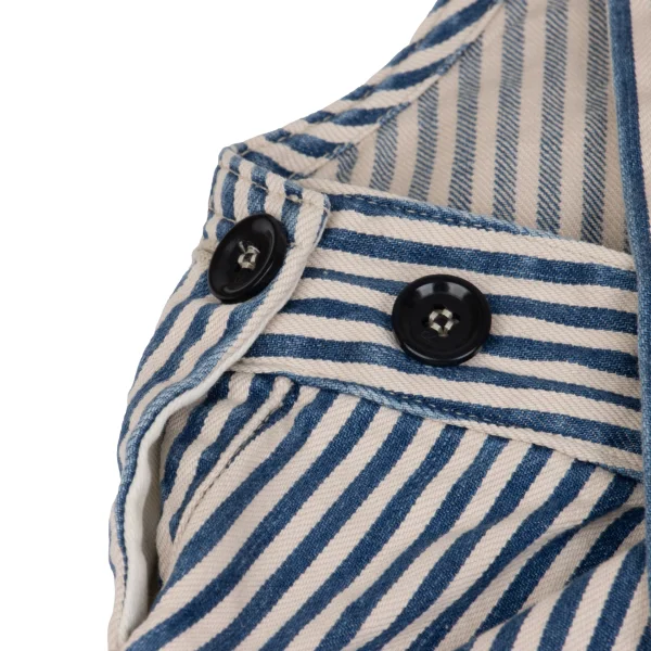 45rpm 45R Cotton Striped Jumper Skirt K-162595_010